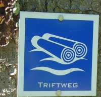 Schild Triftweg