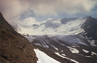 Gletscher am Weg