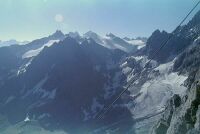 Blick Richtung Klostertal und Silvrettaspitze