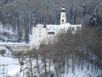 Blick auf das Kloster Marienberg