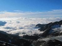 ueber den Gletschern und Wolken