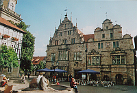 Rinteln, am Marktplatz