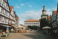 Rinteln, am Marktplatz