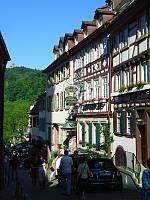 Weinheim, Blick vom Schlosstor