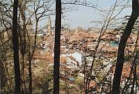 Blick aus dem Exotenwald ueber die Stadt